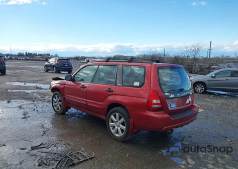 2004 Subaru Forester 2.5Xs from USA, damaged, VIN JF1SG65684H743796